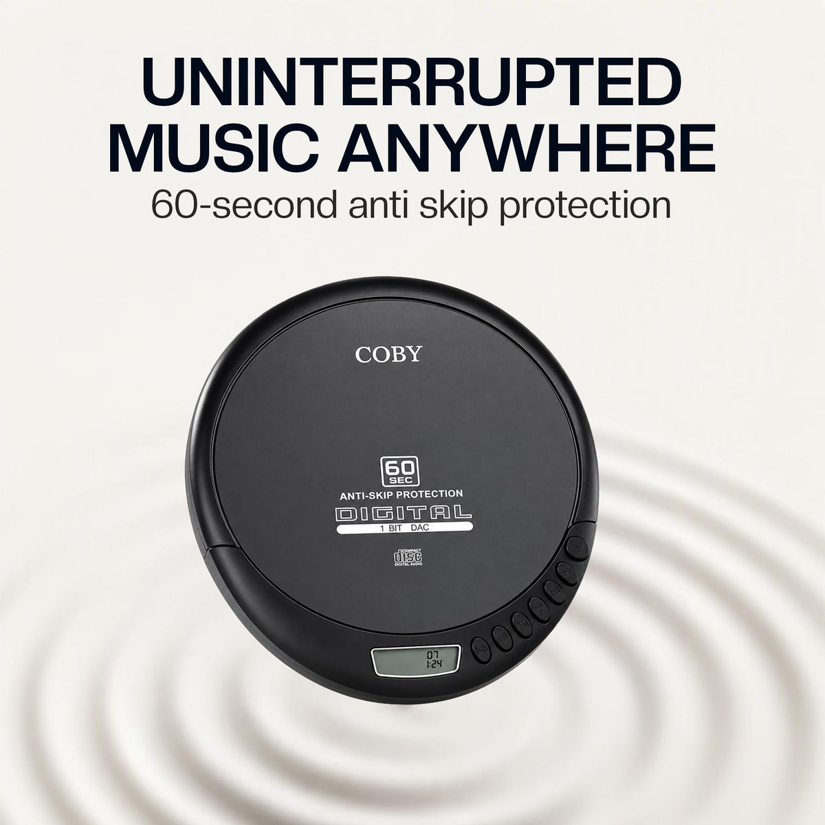 Portable CD Player with FM Radio B827685