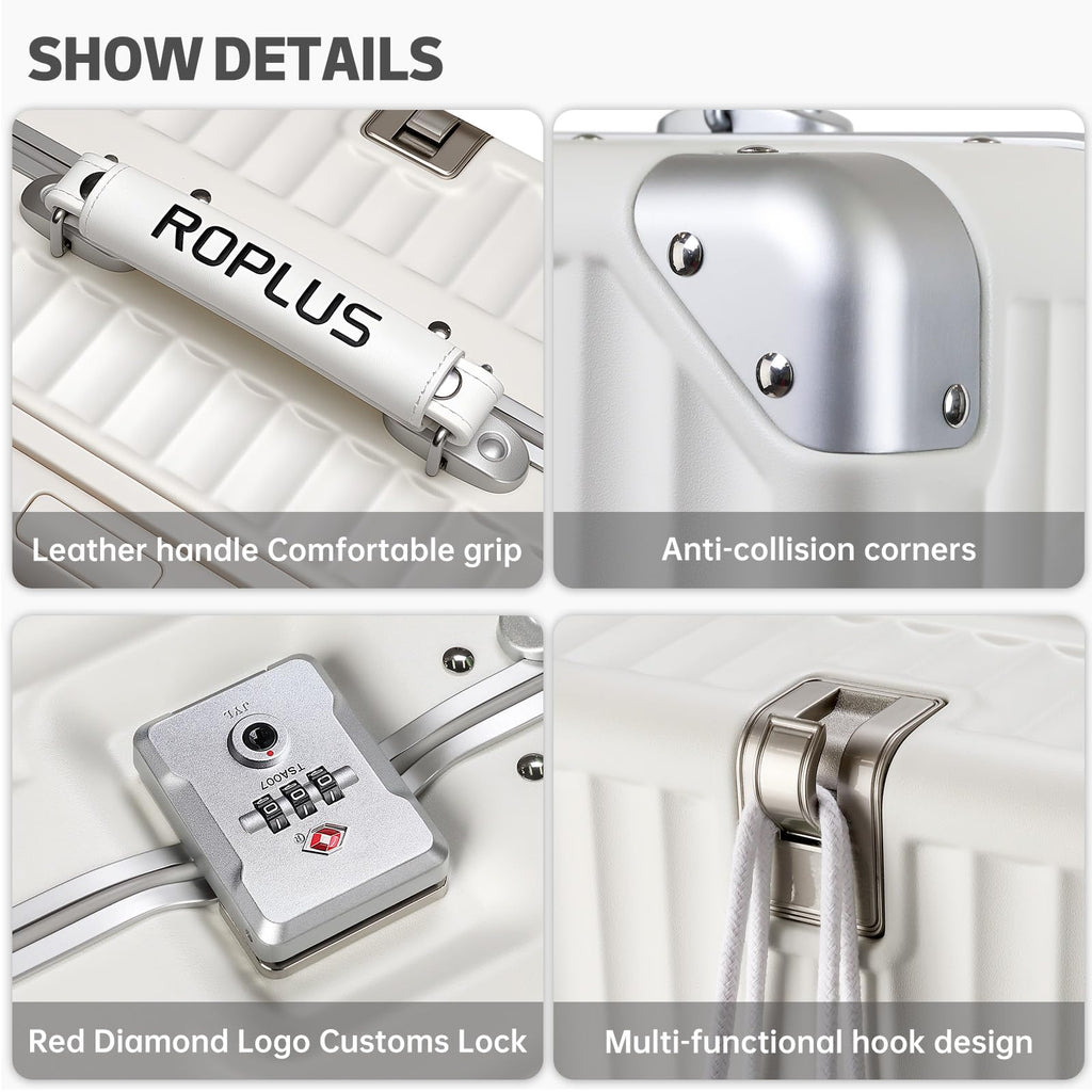 Aluminium Frame Carry on Luggage with TSA Lock C325