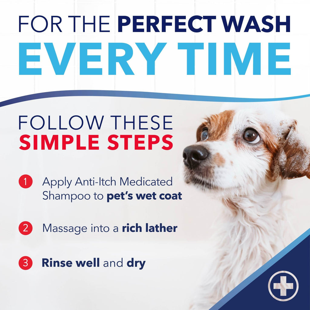 Medicated Dog Shampoo Oatmeal Formula 20oz A987
