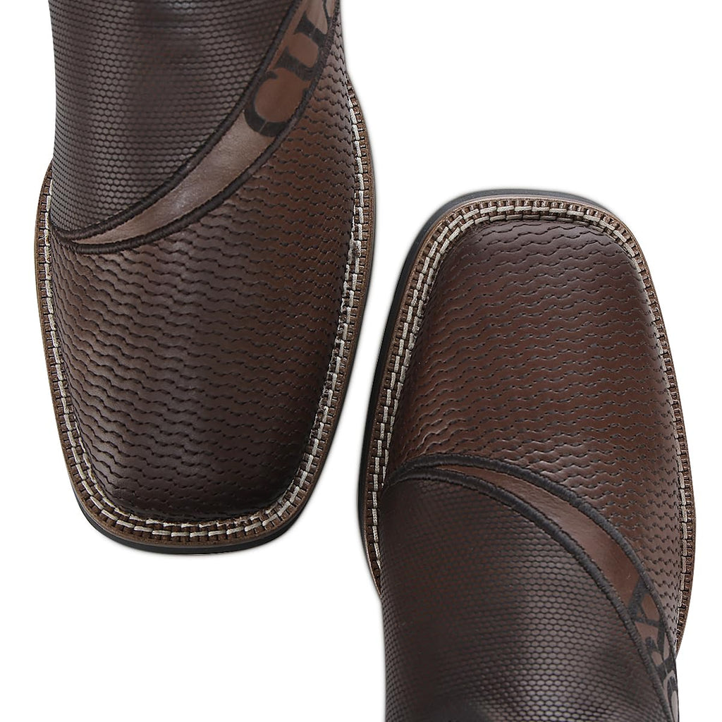Honey Brown Bovine Leather Boot K3364