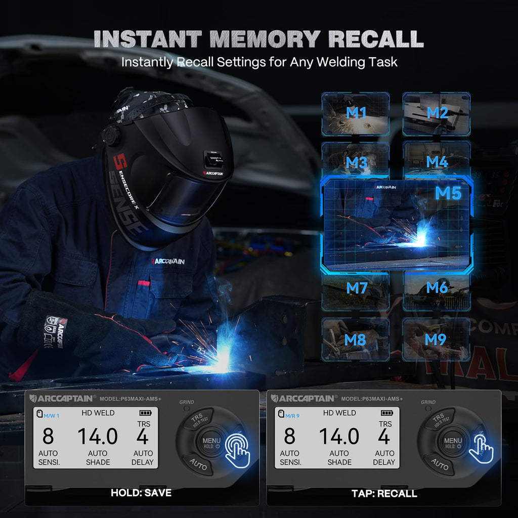Auto-Darkening Welding Helmet K903992