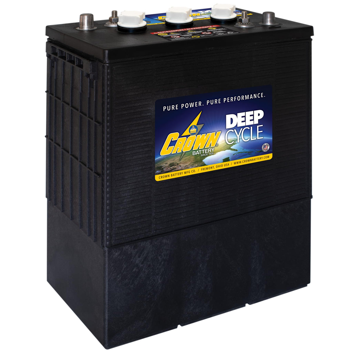 6V 390Ah Deep Cycle Flooded Lead Acid Battery Pack of 4 O9639