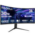 34 Inch 240Hz Ultrawide Curved Gaming Monitor WQHD 1500R HDR400 Q848618