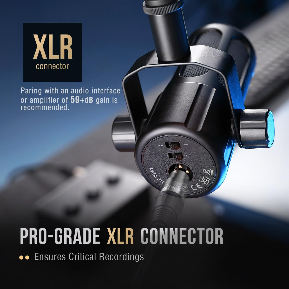 XLR Dynamic Microphone W7618