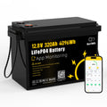 12V 320Ah LiFePO4 Lithium Battery with 200A BMS L29323
