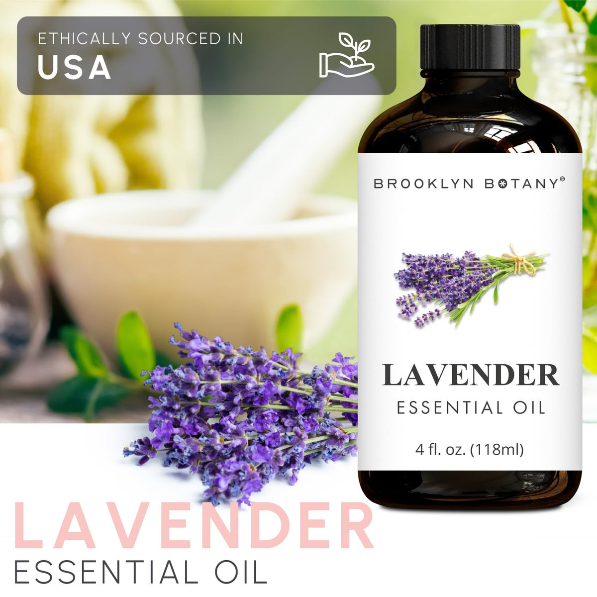 Lavender & Grapefruit Essential Oils 4 Fl Oz Pack of 2 N25547
