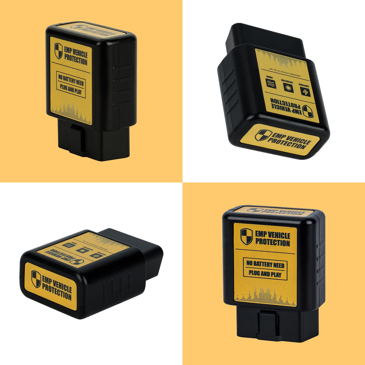 12V 16-Pin OBD2 Automotive Surge Protection V45505
