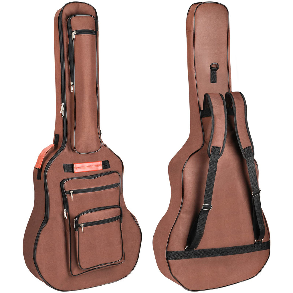 40 41 42 Inches 6 Pockets Waterproof Oxford Cloth Guitar Bag P676
