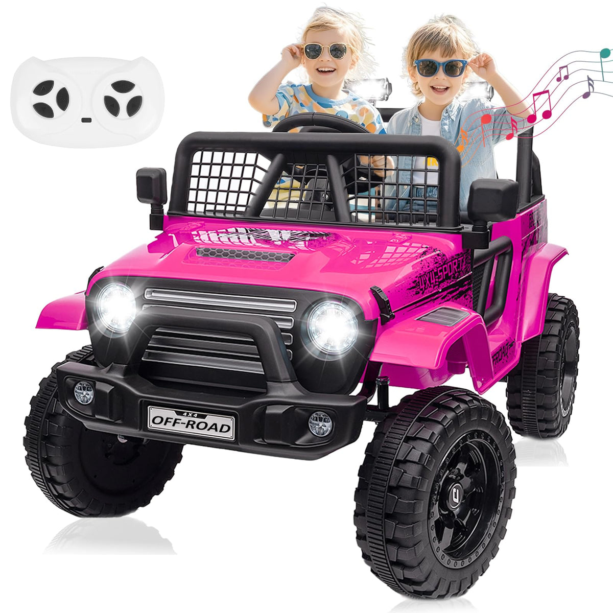 24V 2 Seater Kids Electric Car with Remote Control L32849