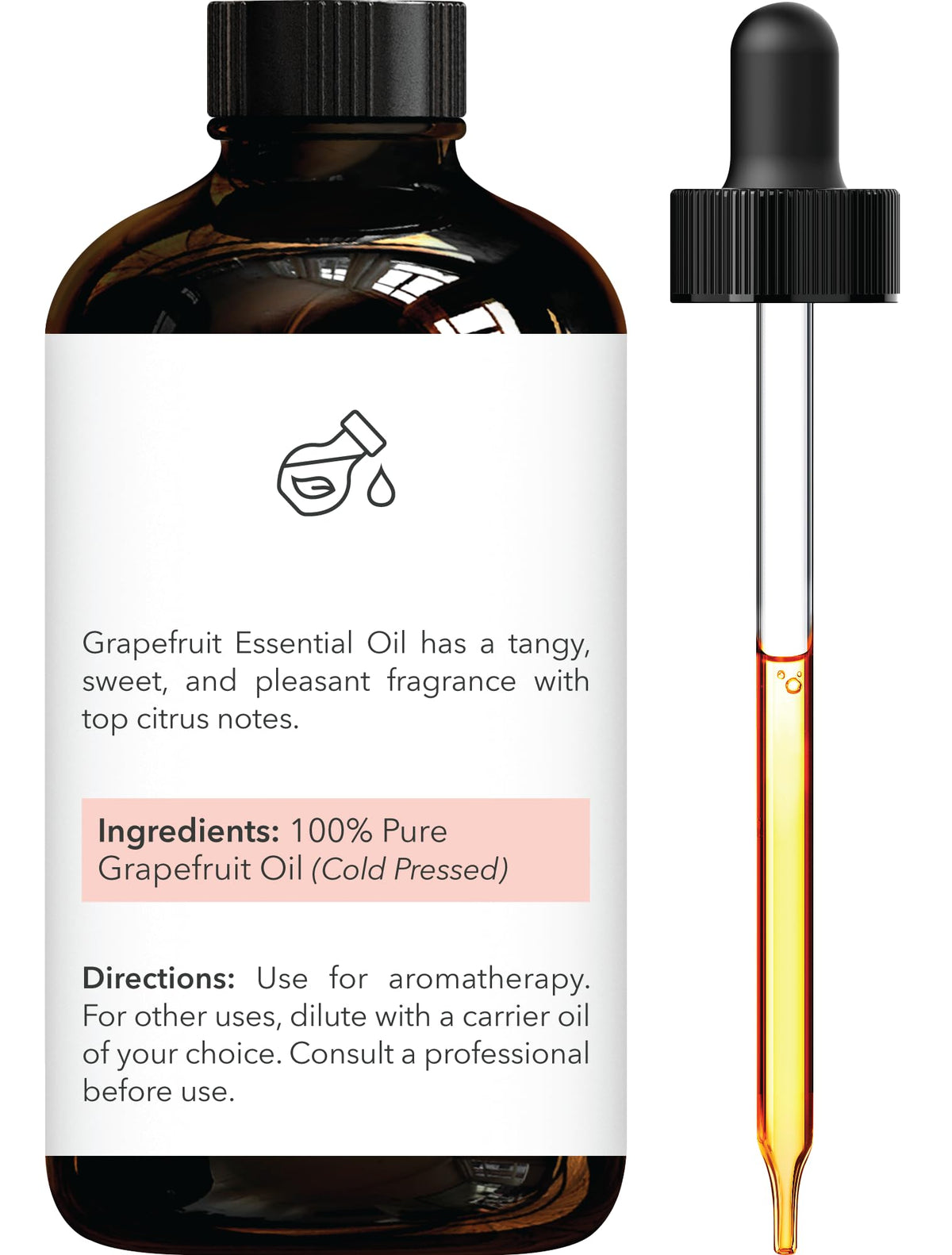 Lavender & Grapefruit Essential Oils 4 Fl Oz Pack of 2 N25547