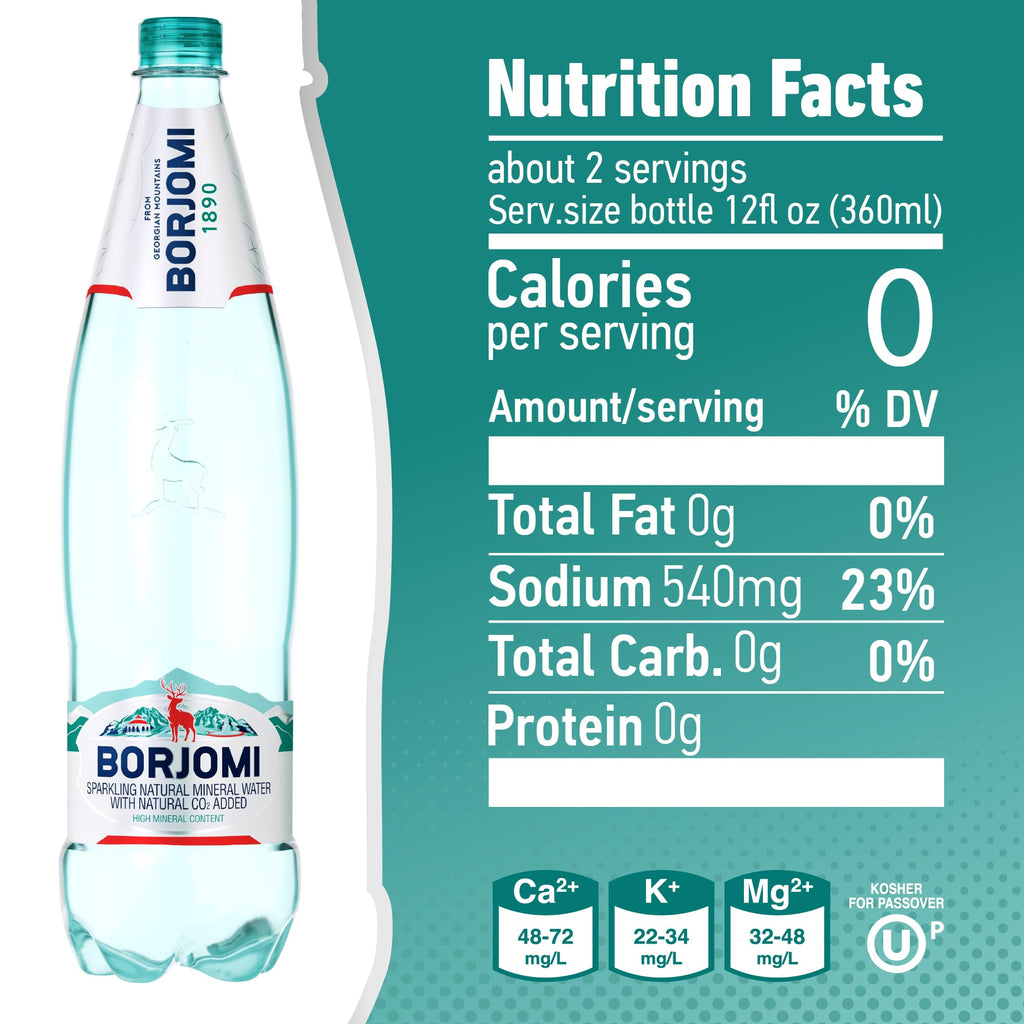 Sparkling Mineral Water 33.8 oz 6 Pack S22562
