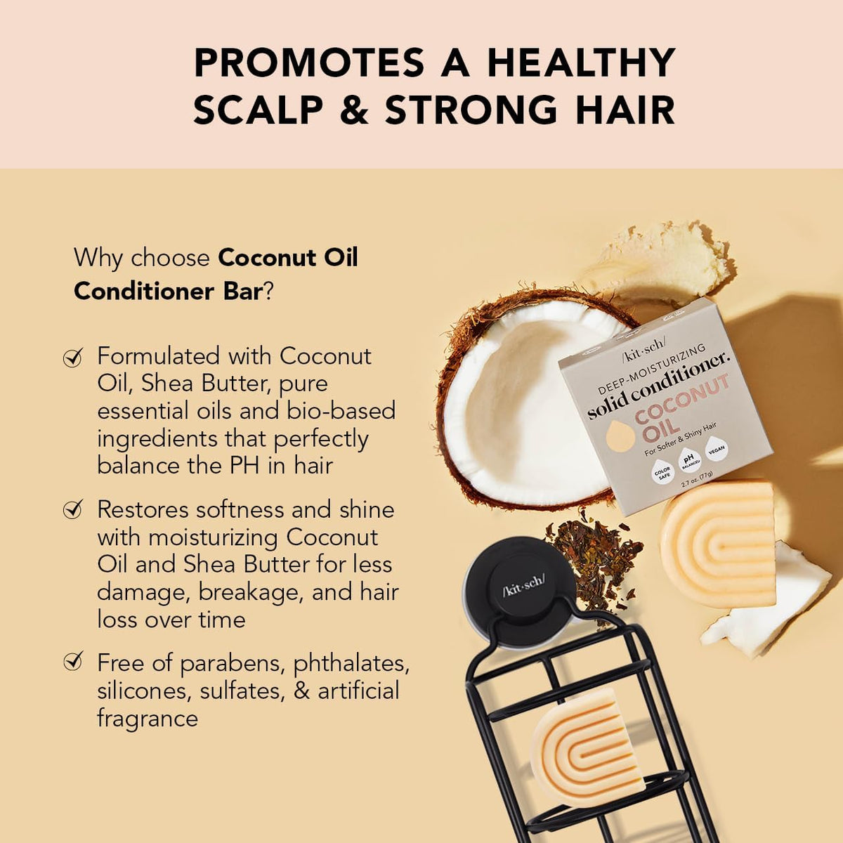Castor Oil Shampoo + Coconut Oil Conditioner and Shower Filter Bundle K55518