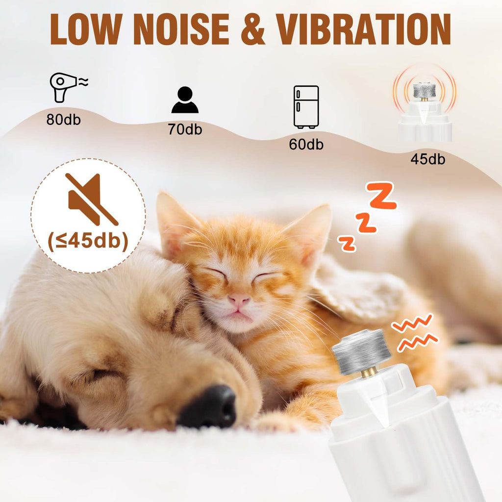 2-in-1 Dog Nail Grinder & Clippers with Light E135