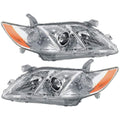 Toyota Camry Headlight Assembly Pair Driver and Passenger Side W5097