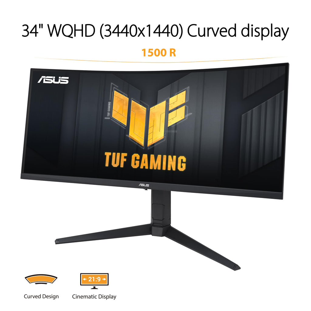34” 1440P Curved Gaming Monitor Q621
