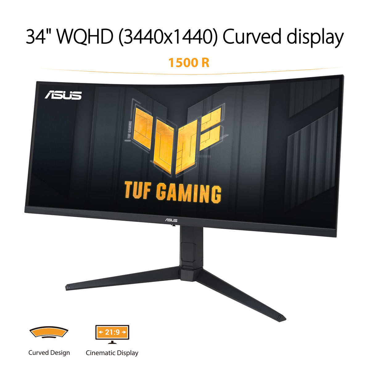 34” 1440P Curved Gaming Monitor Q621