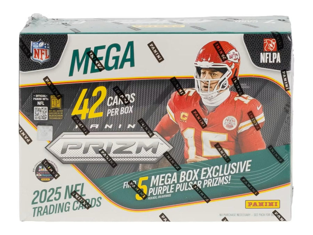 NFL Football Trading Card Mega Box X107720