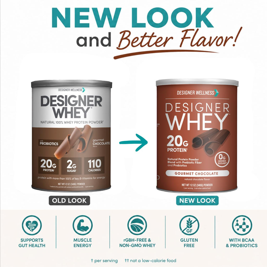 Chocolate Whey Protein Powder 12 oz I341