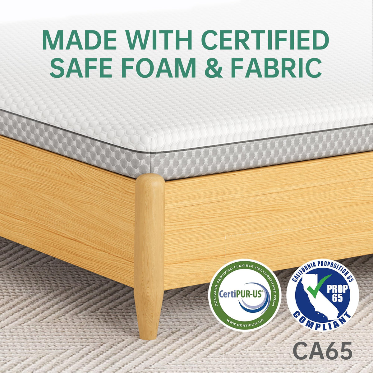 5 Inch Gel Memory Foam Twin Mattress R35029