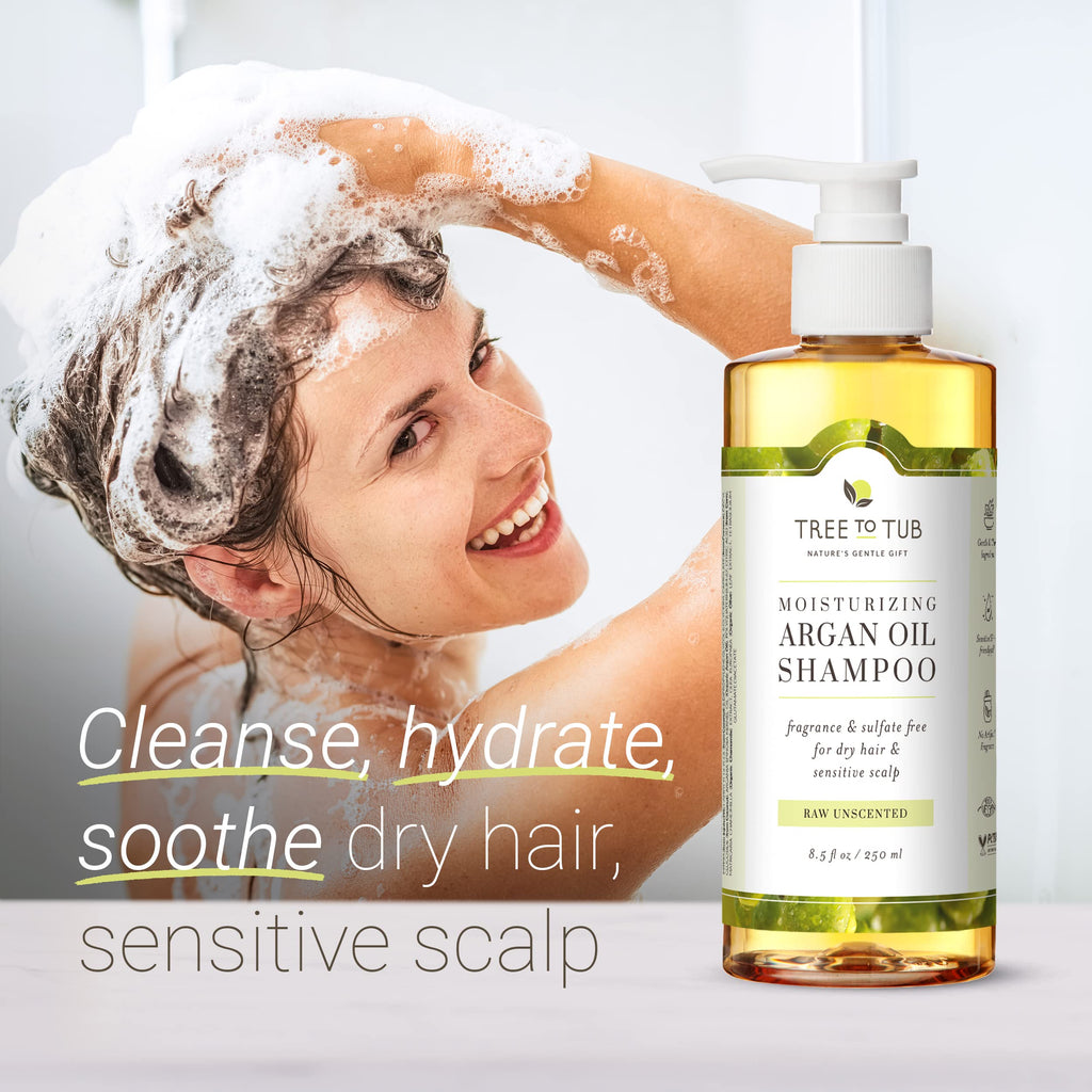 Fragrance Free Shampoo and Argan Oil Conditioner U17184
