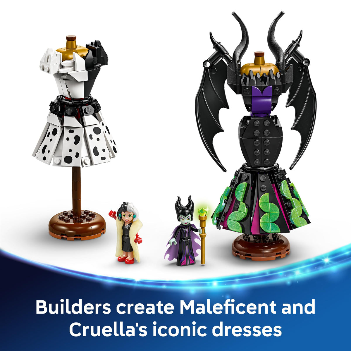 Disney Villains Dresses Building Toy V974