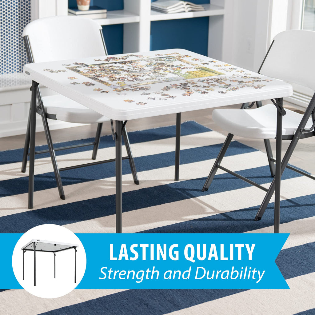 37-Inch Square Folding Card Table Q530