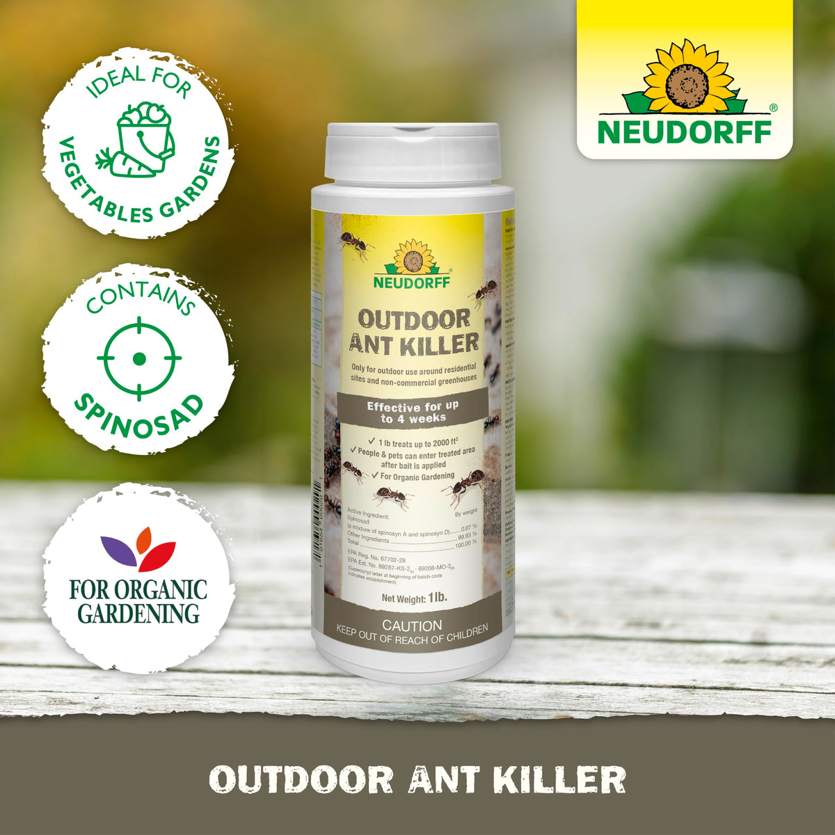 Outdoor Ant Bait Granules 1 LB H373819