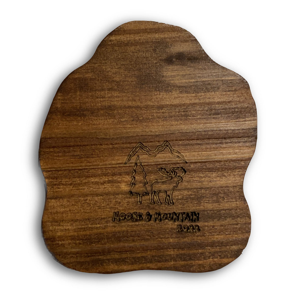 Coaster Set of 4 Handmade Wood with EPOXY Inlay U184448