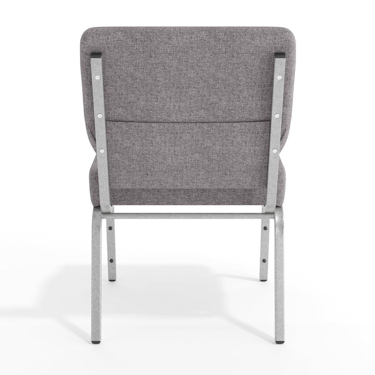 4 Pack Stacking Church Chair in Gray Fabric I5678