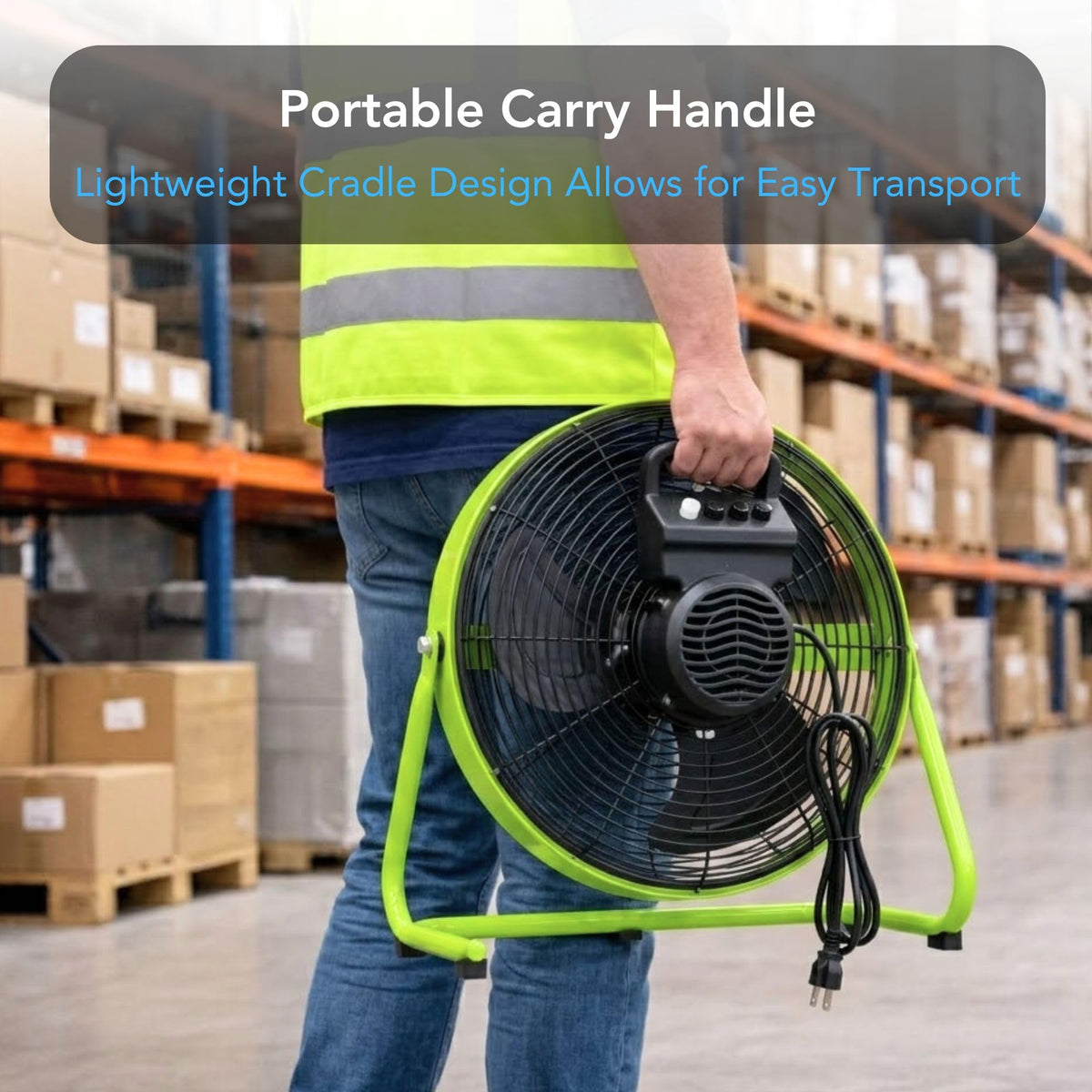 18-Inch High-Velocity Industrial Floor Fan P708925