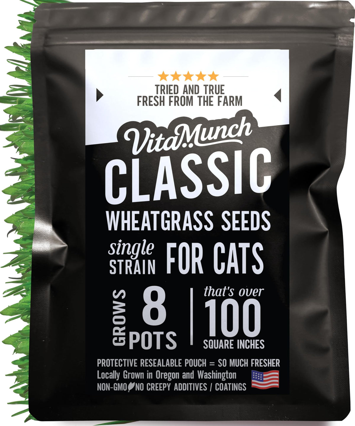 Cat Grass Seed Non-GMO Wheatgrass E803