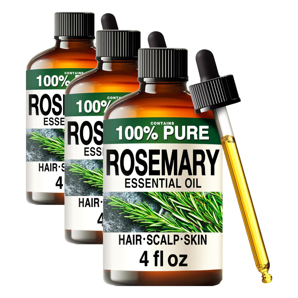 Rosemary Essential Oil 4 Fl Oz Pack of 3 O356128