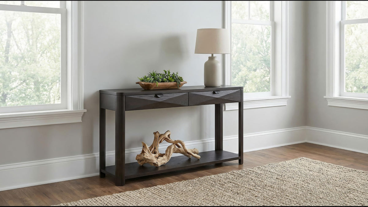 55-Inch Rectangular Console Table R29757