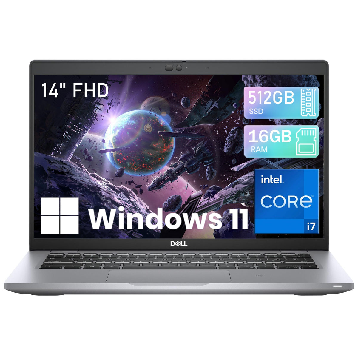 14" Intel Core i7 512GB SSD 16GB RAM Laptop O43795