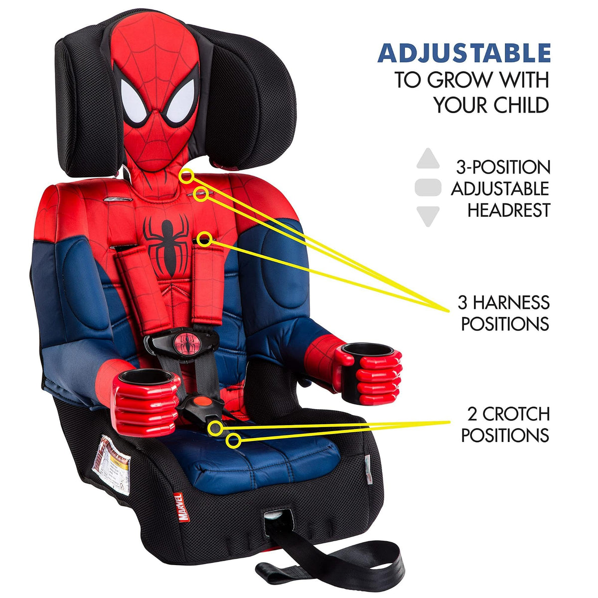 2-in-1 Car Seat Forward-Facing Harness & Booster Mode I787579