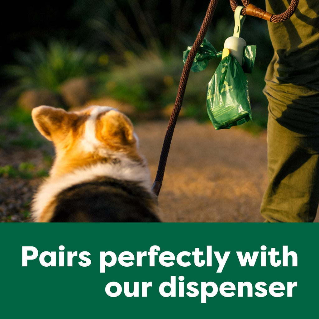 Dog Poop Bags on Refill Rolls, 270 Bags, Lavender Y492