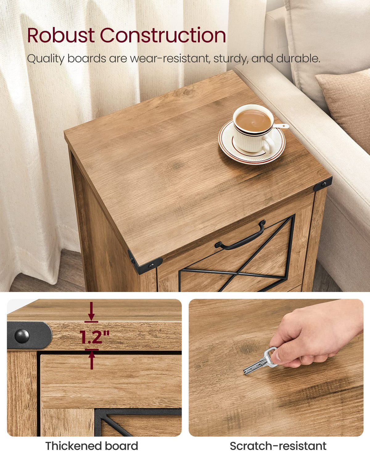 File Cabinet with 2 Drawers M6565