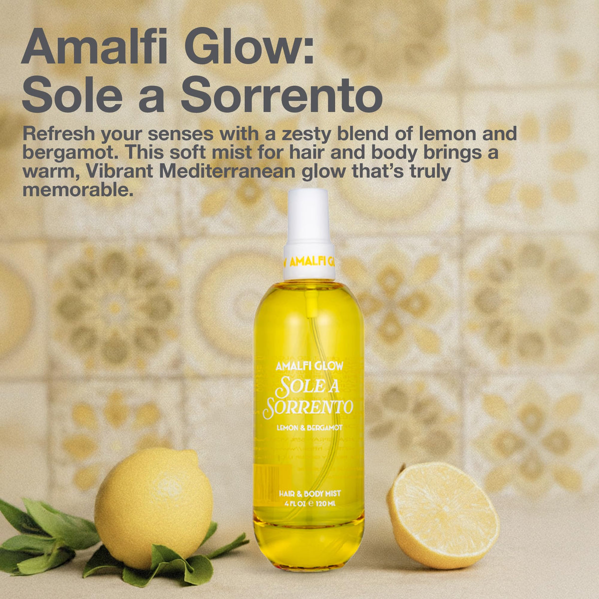 Hair & Body Mist Lemon & Orange Blossom 120 ml Y651