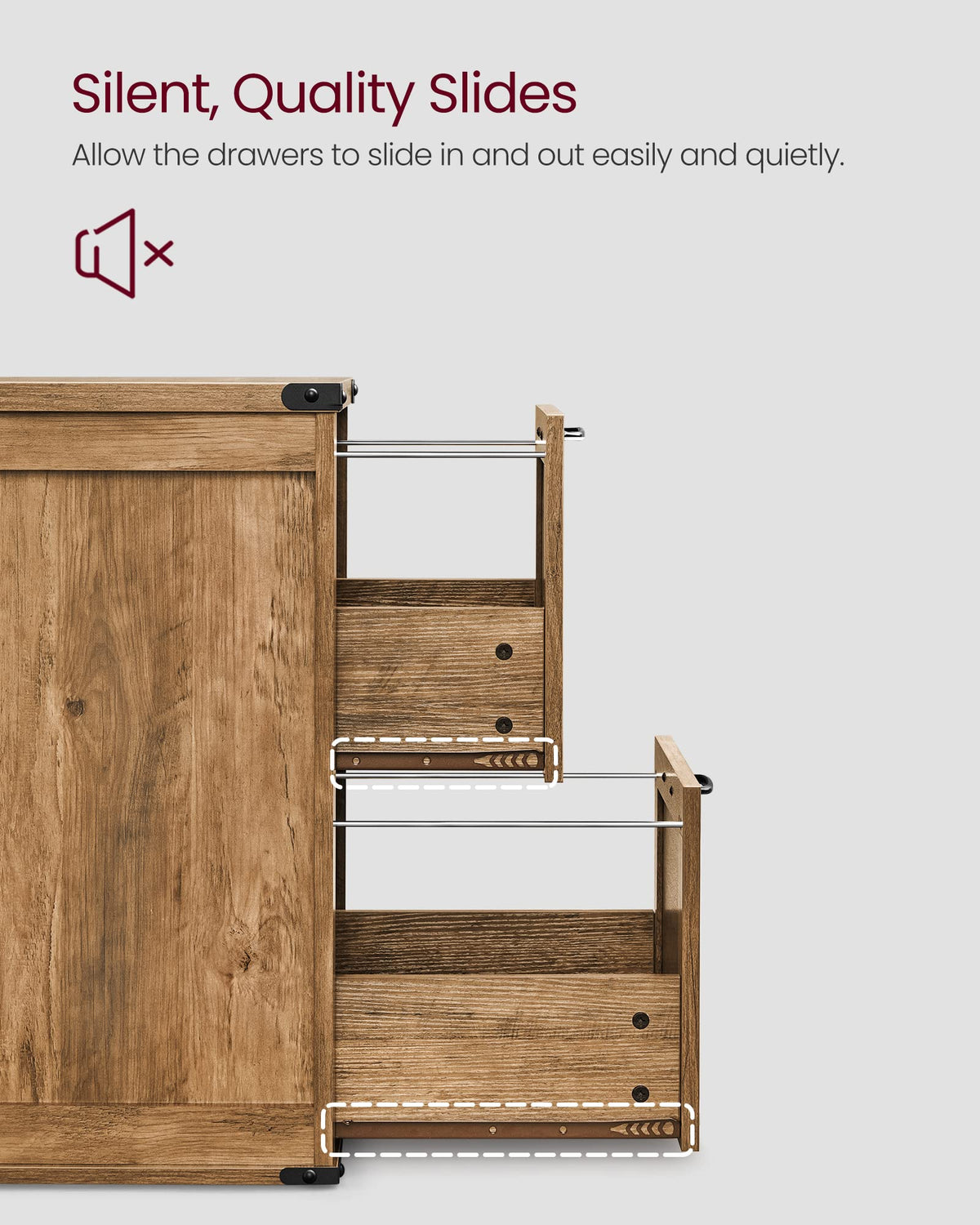 File Cabinet with 2 Drawers M6565