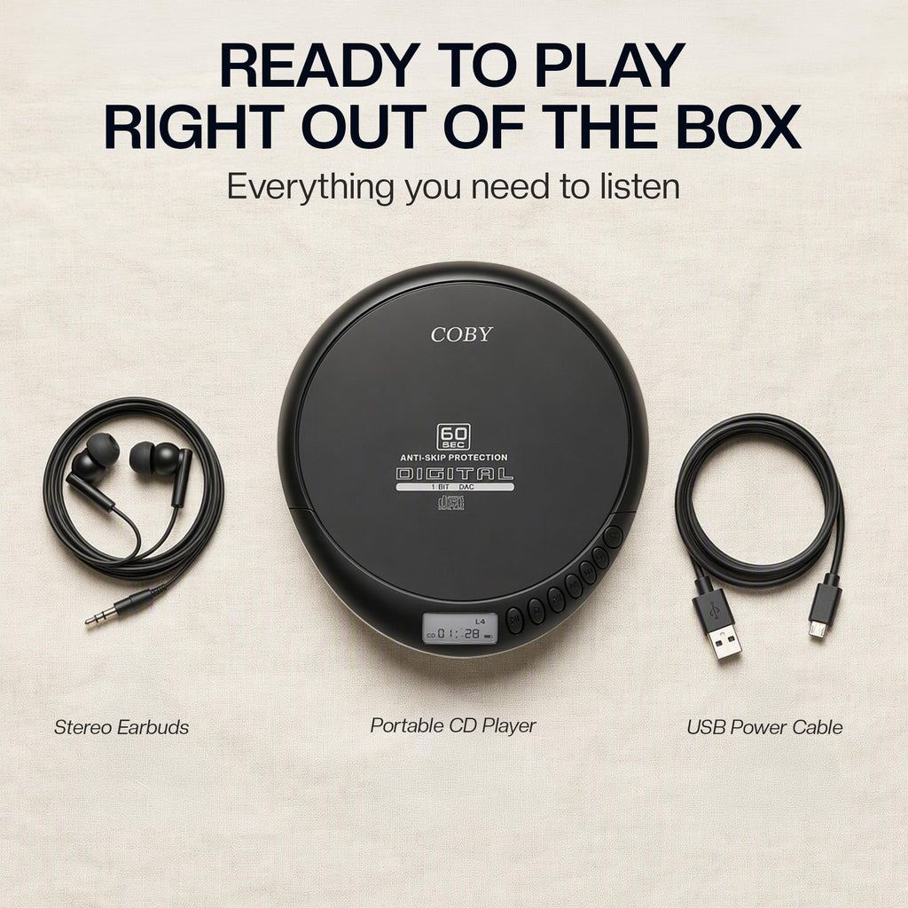 Portable CD Player with FM Radio B827685