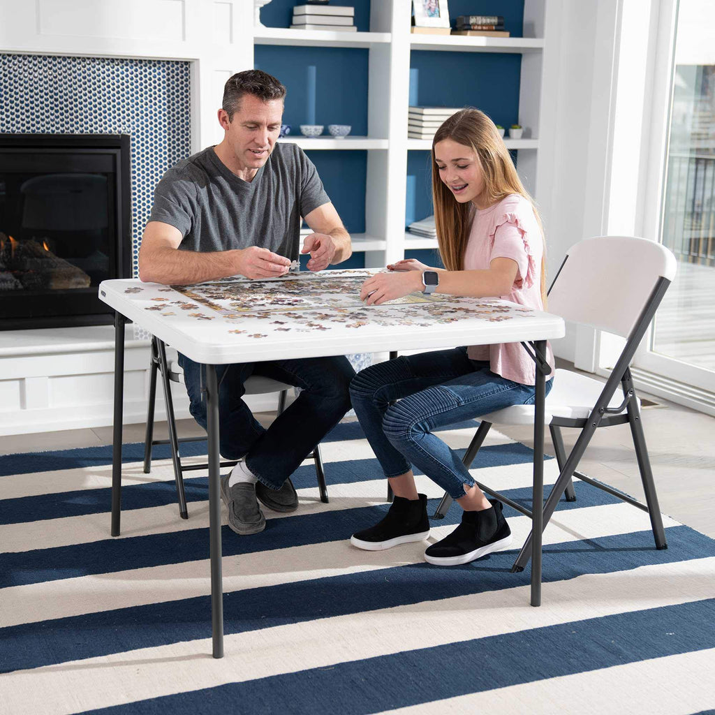 37-Inch Square Folding Card Table Q530