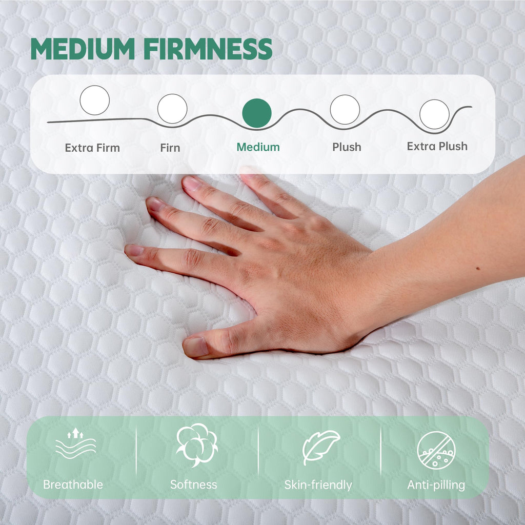 5 Inch Gel Memory Foam Twin Mattress R35029