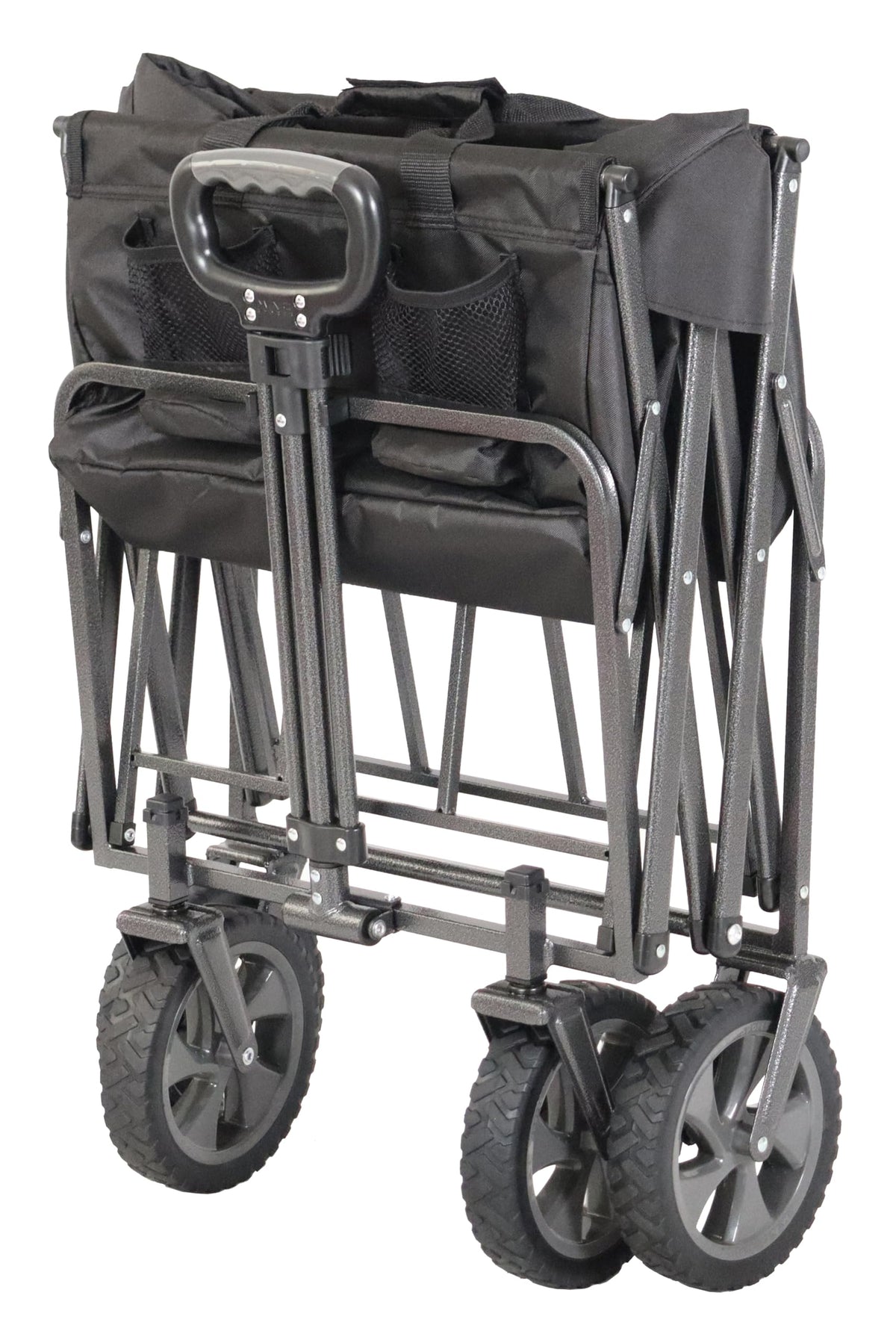 Collapsible Folding Outdoor Utility Wagon, Black F915
