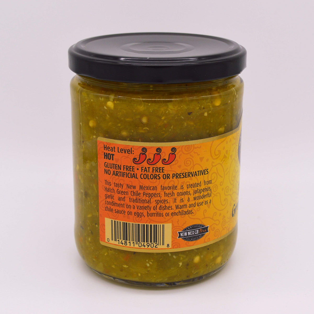 Fire Roasted Green Chile Salsa 16 Ounce T990012