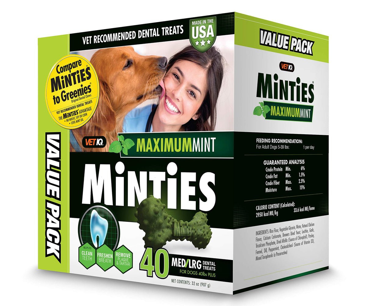 Minties Dog Dental Bone Treats V76394