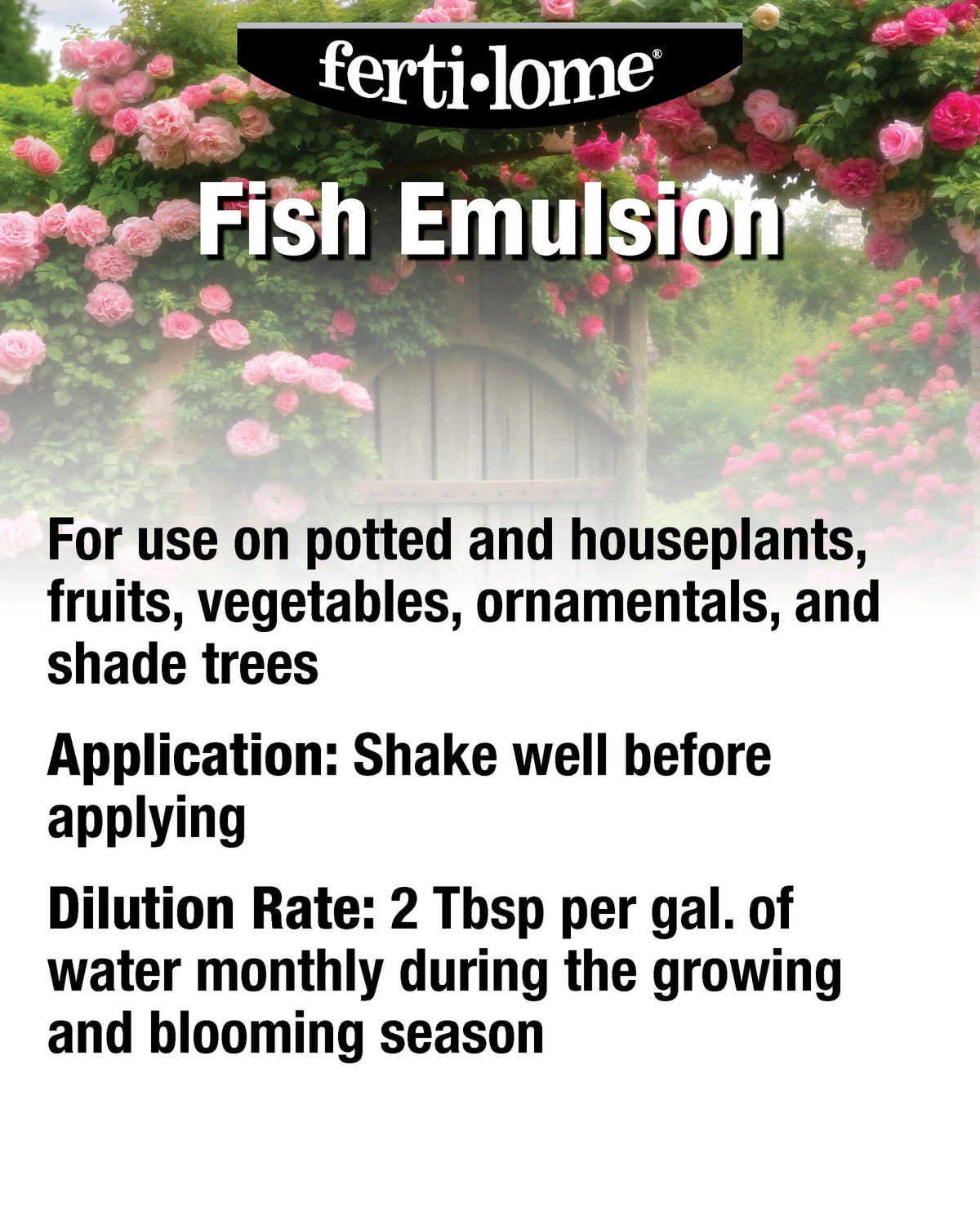Fish Emulsion Fertilizer 5-1-1, 32 oz S97437