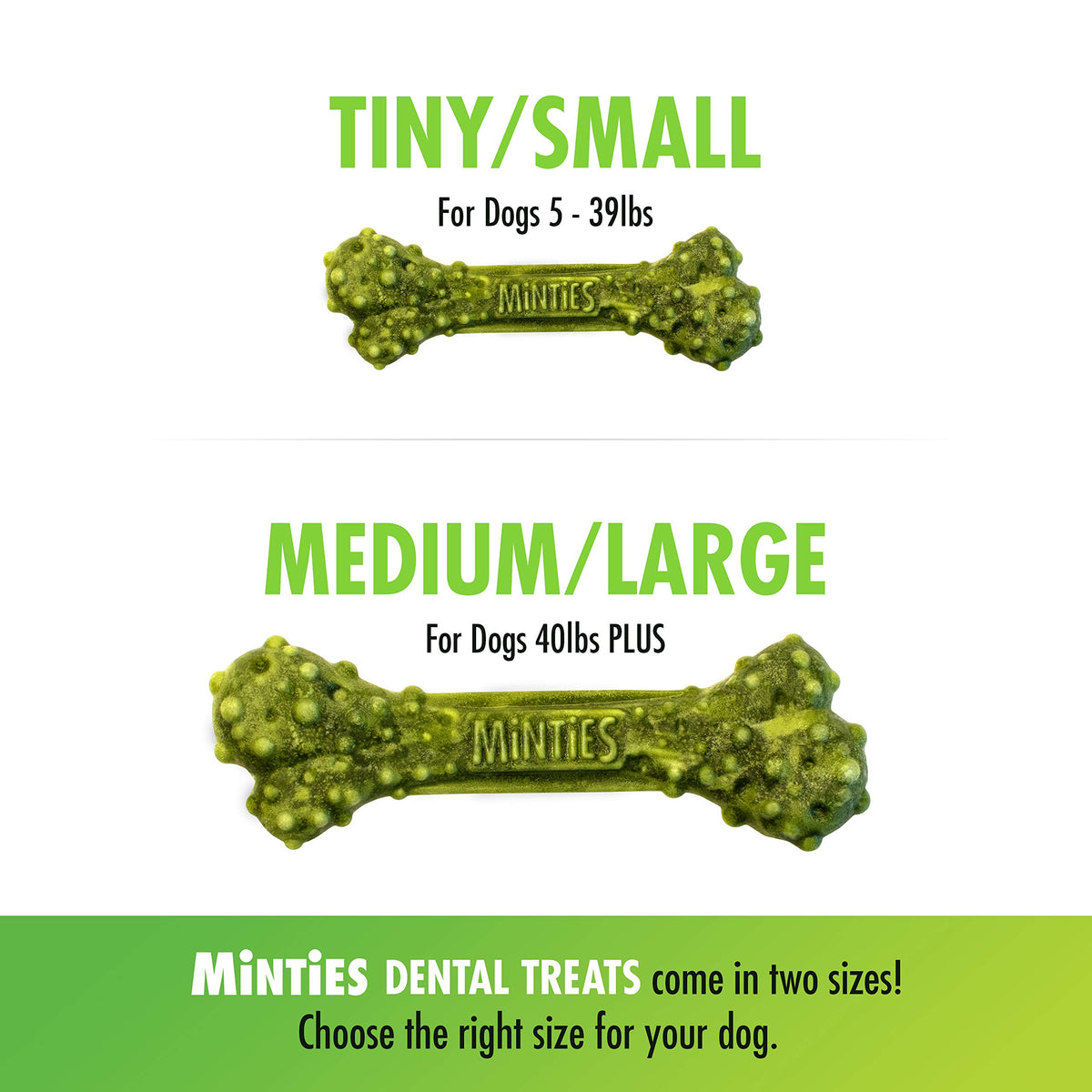 Minties Dog Dental Bone Treats V76394