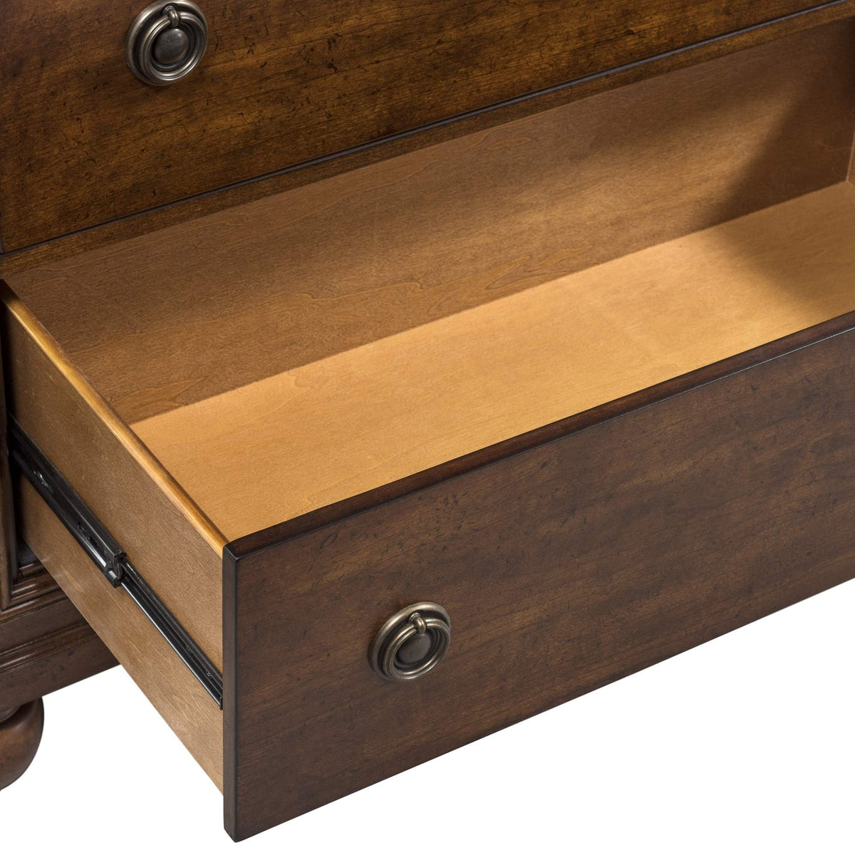 Rustic Cherry Night Stand E774834