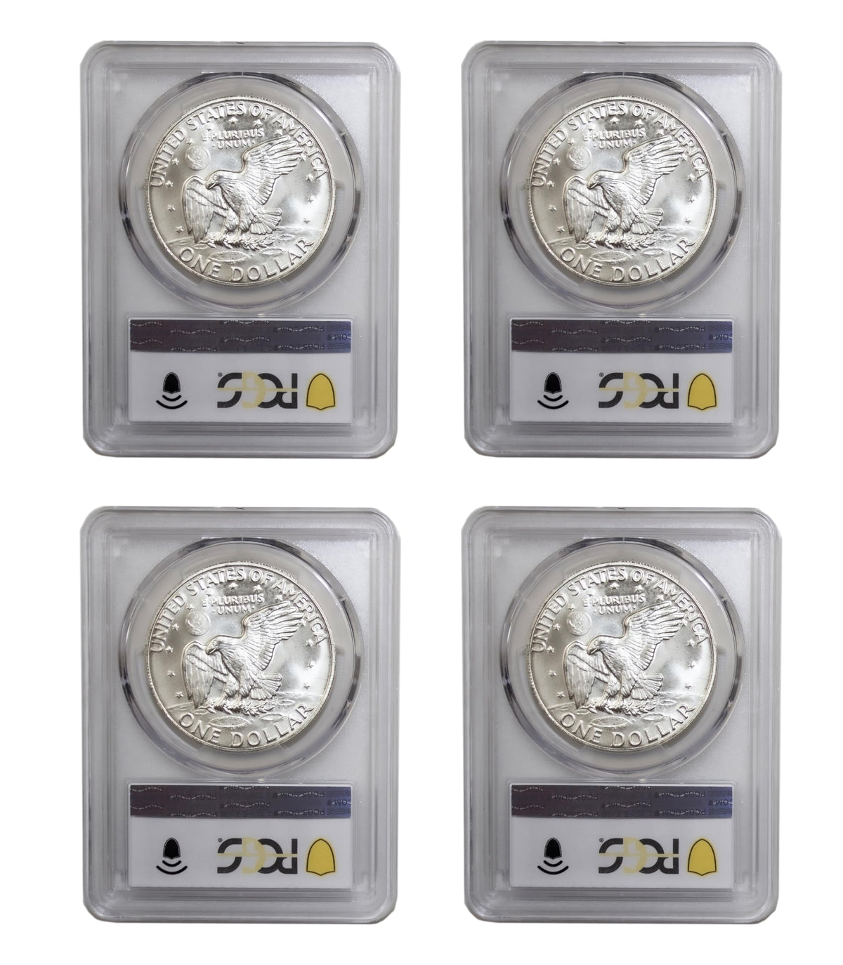 Silver Eisenhower Dollar S908