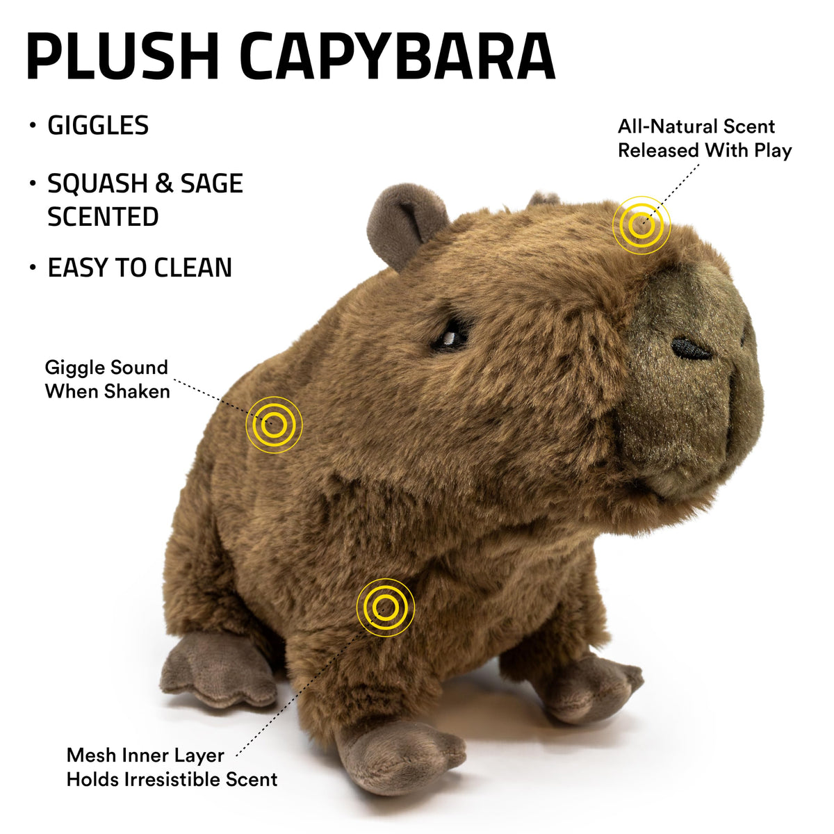 Plush Squeaky Dog Toy Q9346